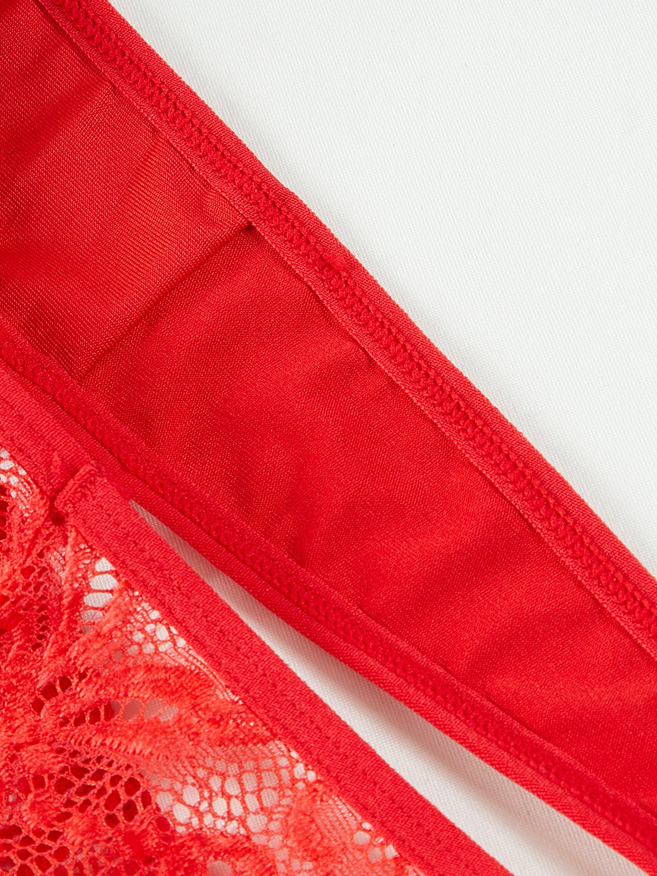 Lace Perspective Lingerie - Sexy Open Bust Bodysuit