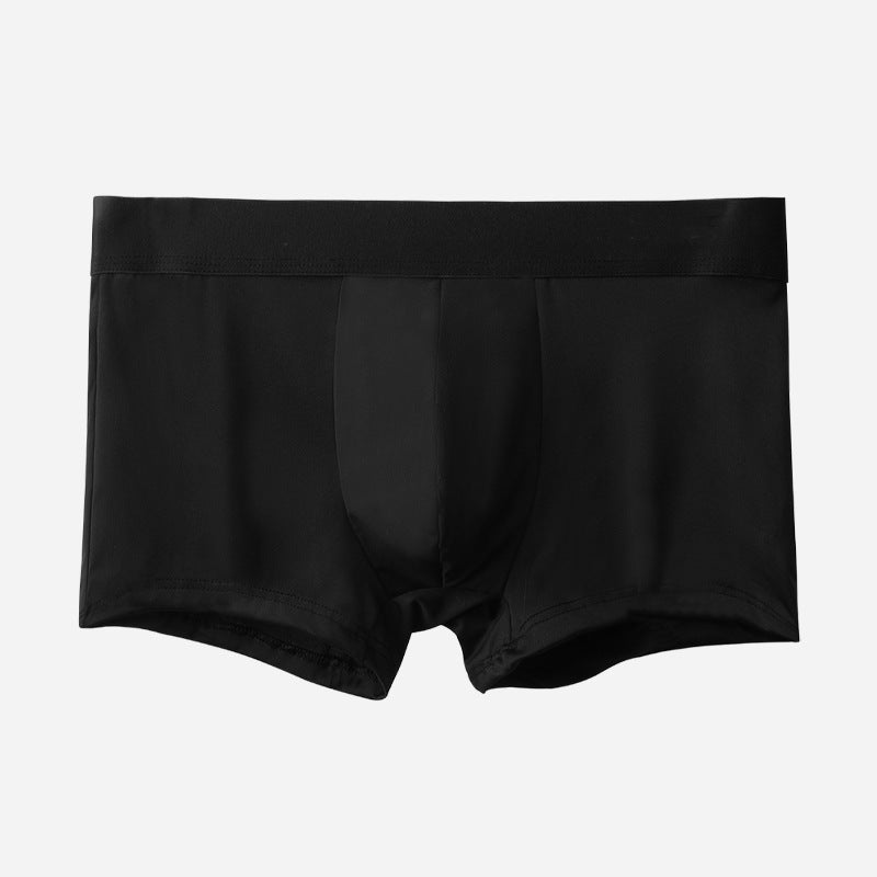 Men's Underwear Men's Ice Silk Boxer Head English Size Boxer Pants Large Size Men's Pants