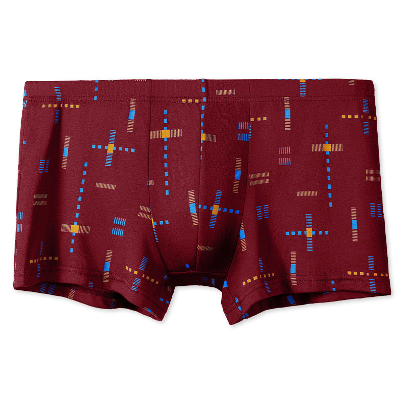 Men's Cotton Underwear Men's Loose Comfortable Large Size Boxers Summer Comfortable Sports Boxer Shorts Cotton Shorts