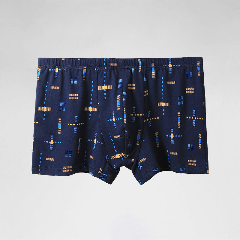 Men's Cotton Underwear Men's Loose Comfortable Large Size Boxers Summer Comfortable Sports Boxer Shorts Cotton Shorts