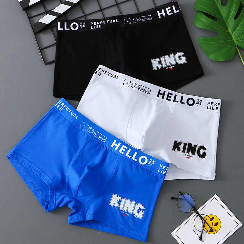 Men's Underwear Men's Underwear Men's Pure Cotton Breathable Boxers Men's Boxers Shorts