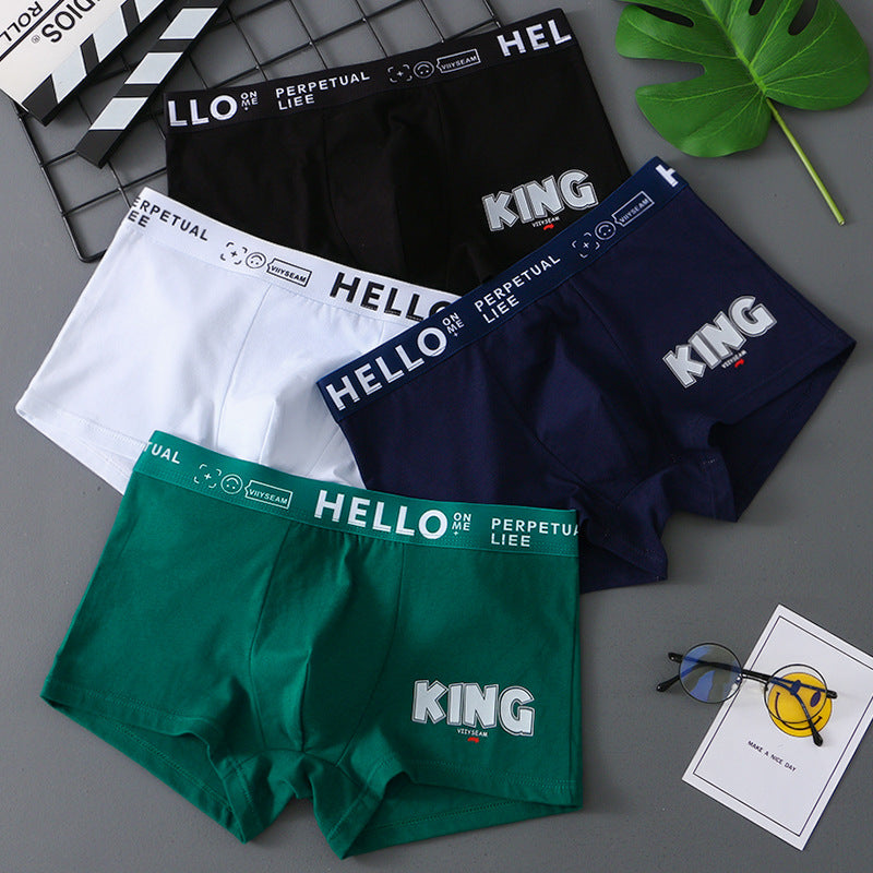 Men's Underwear Men's Underwear Men's Pure Cotton Breathable Boxers Men's Boxers Shorts