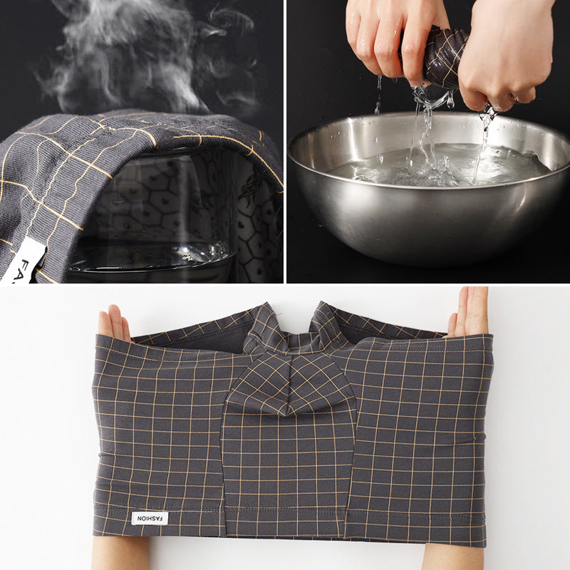 Plaid Men's Underwear Men's Pure Cotton Boxers Young Boys Boxer Shorts Head Pants
