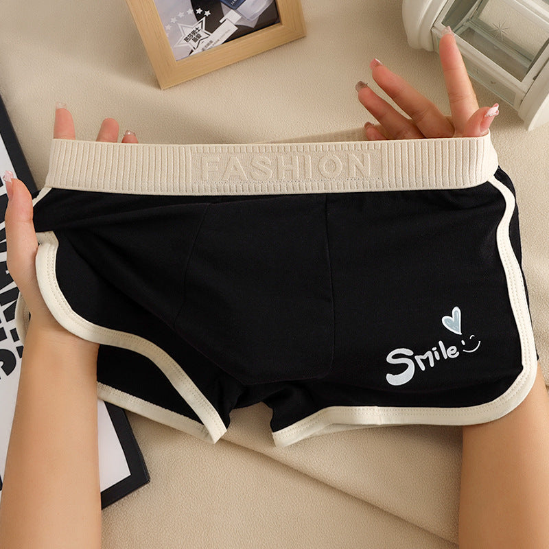 Men's Underwear Men's Cotton Boxers Boys Youth Fashionable Personalized Boxers Shorts