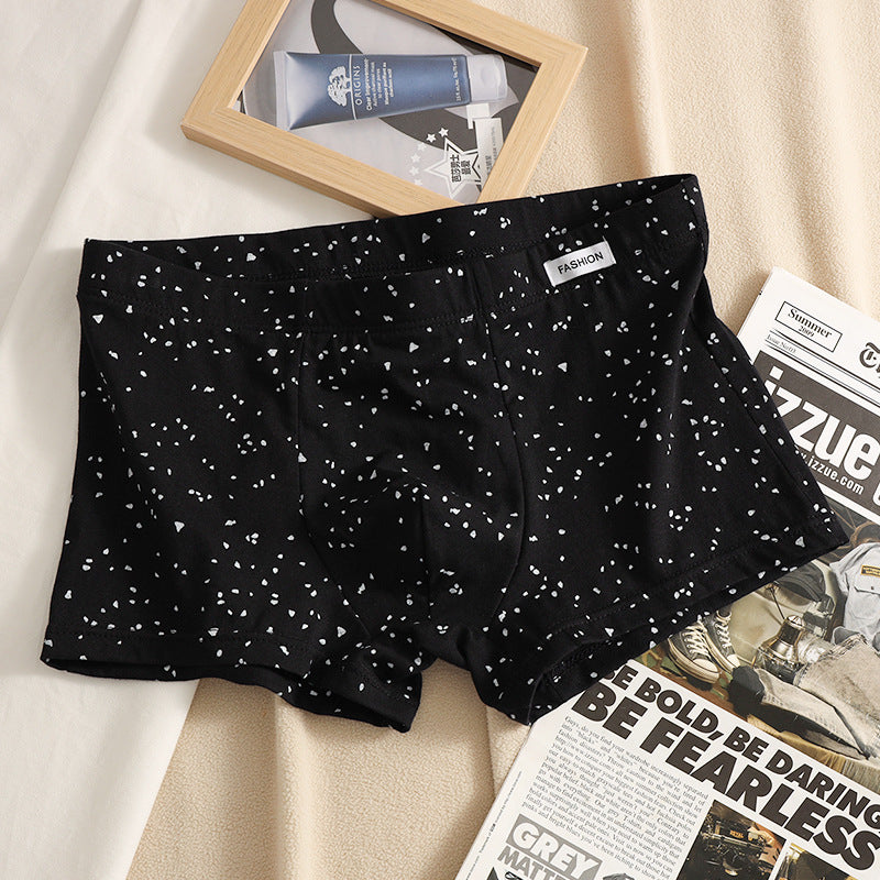 Star Explosions Men's Underwear Men's Cotton Boys' Boxers Youth Boxers Shorts
