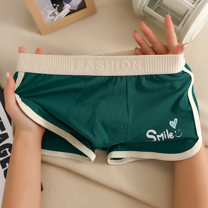 Men's Underwear Men's Cotton Boxers Boys Youth Fashionable Personalized Boxers Shorts