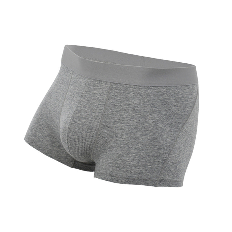 Breathable Fat Pants High Elastic Pure Cotton Underwear Men's Summer High-end Sweat Absorbing Boxer Pants Large Size Pure Cotton Underwear Men's Underwear