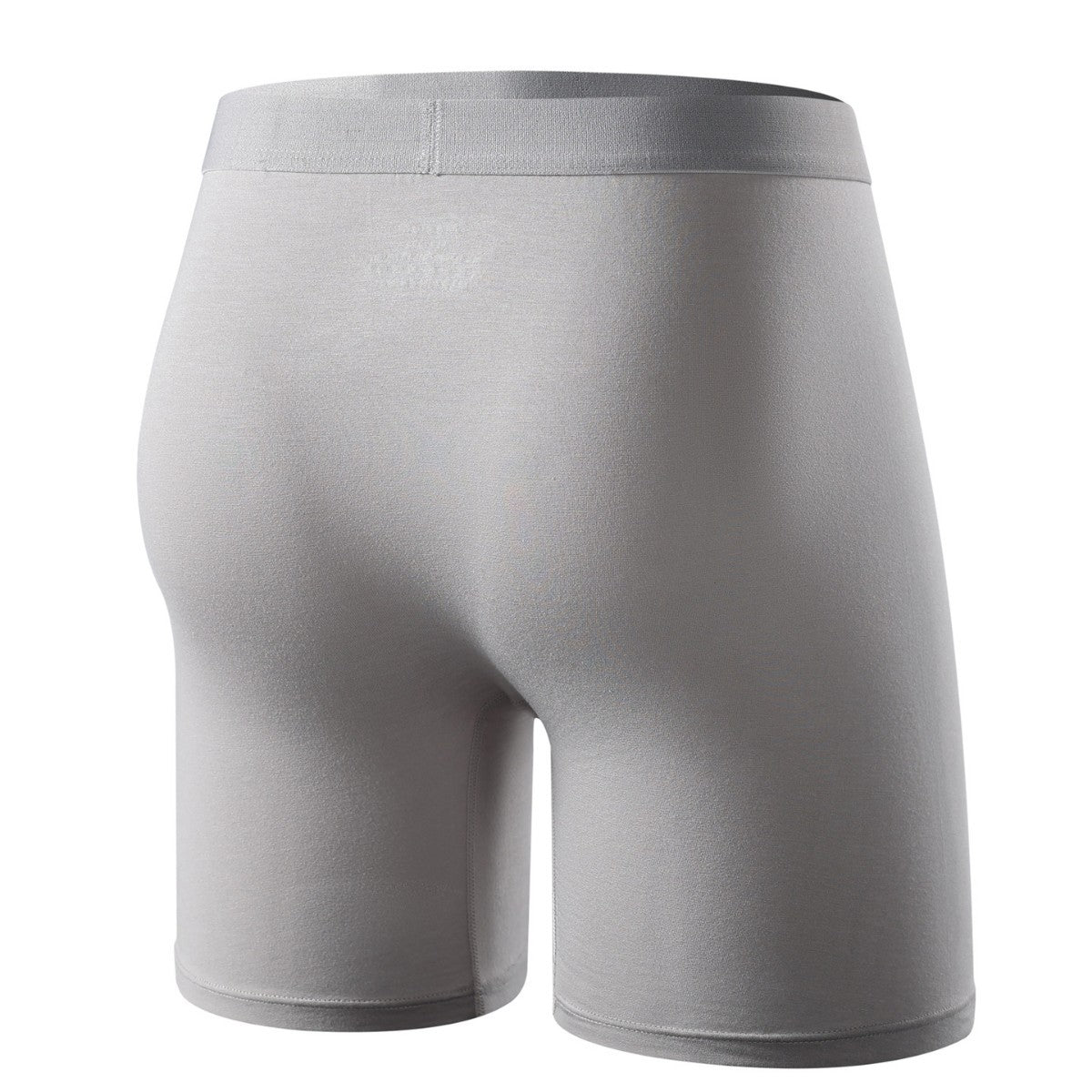 Bamboo Fiber Men's Long Underwear Waist Black Pants Sports Leisure
