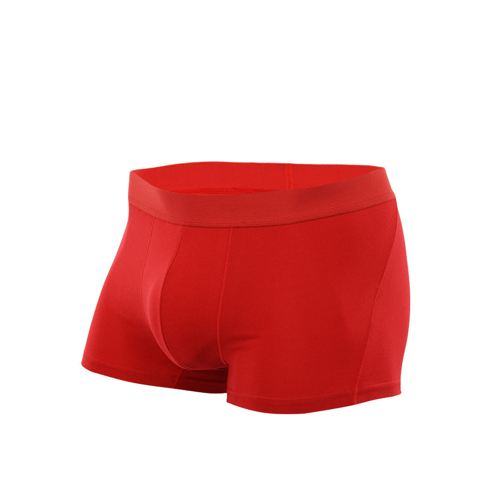 Breathable Fat Pants High Elastic Pure Cotton Underwear Men's Summer High-end Sweat Absorbing Boxer Pants Large Size Pure Cotton Underwear Men's Underwear
