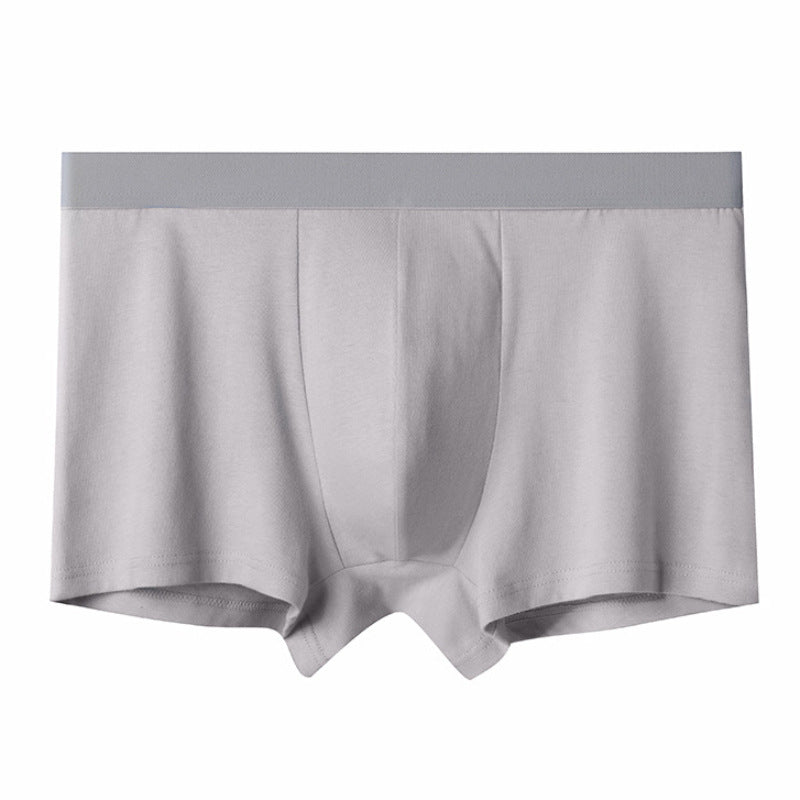 Men's Underwear Boxer Cotton Large Size Loose Mid-waist Cotton Underwear Men's Breathable Sweat-wicking Four-corner Trousers