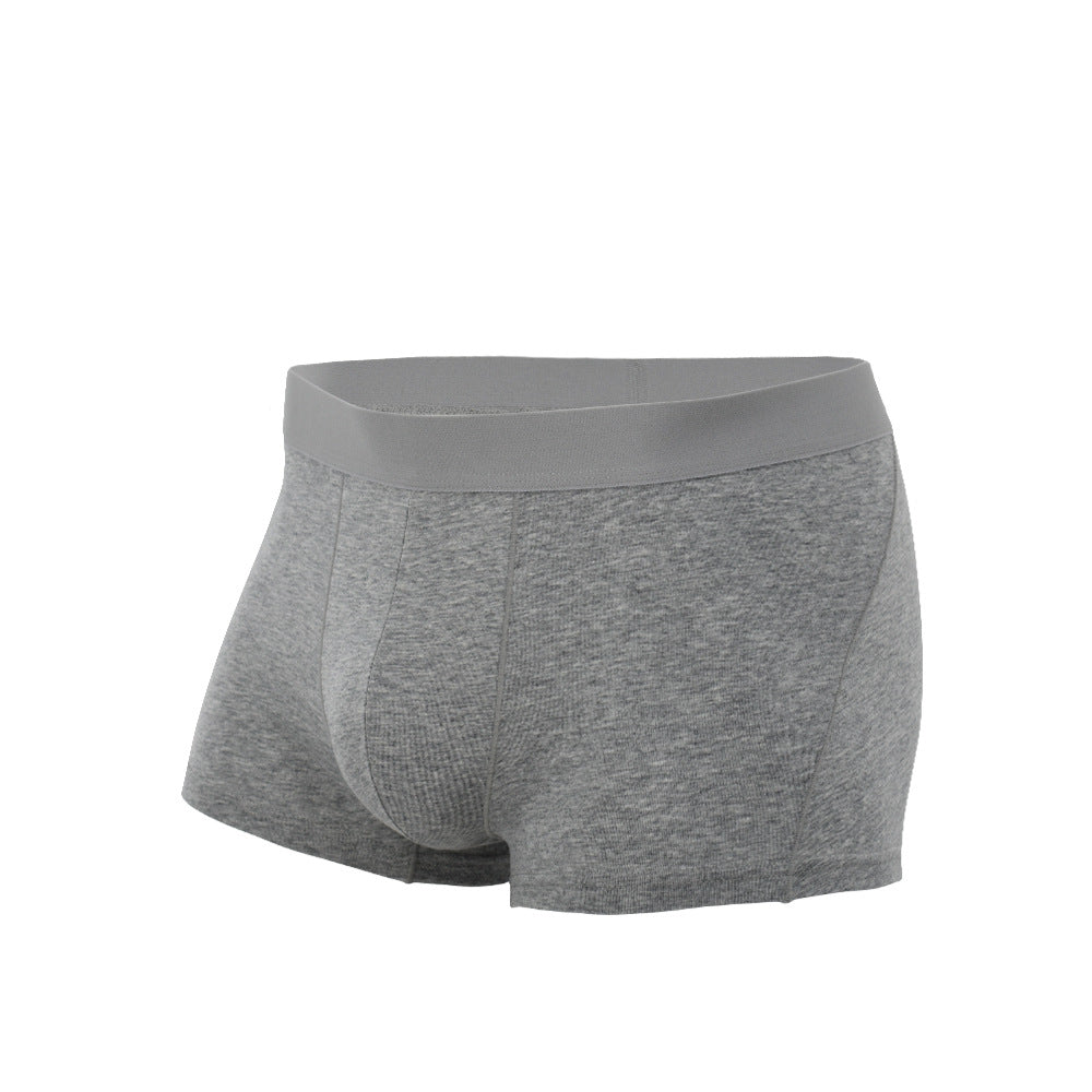 Breathable Fat Pants High Elastic Pure Cotton Underwear Men's Summer High-end Sweat Absorbing Boxer Pants Large Size Pure Cotton Underwear Men's Underwear