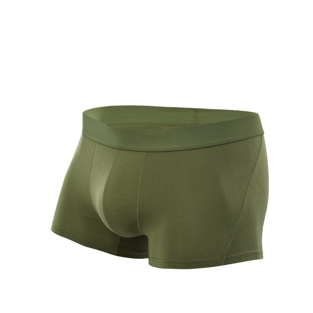 Breathable Fat Pants High Elastic Pure Cotton Underwear Men's Summer High-end Sweat Absorbing Boxer Pants Large Size Pure Cotton Underwear Men's Underwear