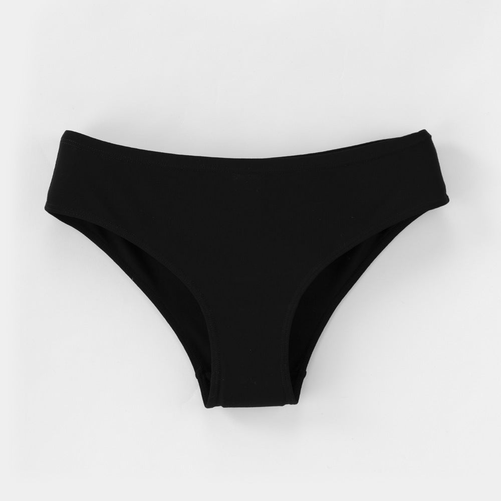 Women's Large Size Underwear Cotton Low Waist Europe And The United States 40 Combed Cotton Comfortable Breathable Briefs