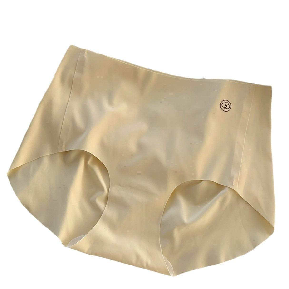 Traceless Underwear Women's Naked Peach Hip Pure Cotton Bacteriostatic Non-Hip Breathable Sports Invisible Briefs
