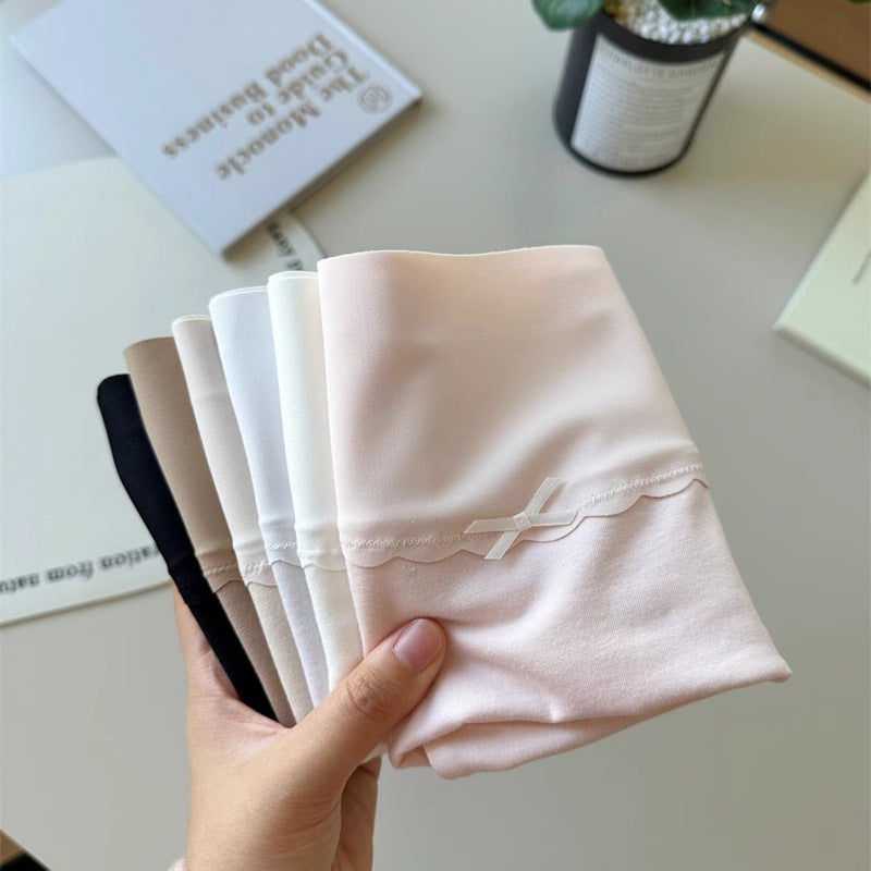 Long-staple Cotton Panties Women's 7A Grade Pure Cotton High Waist Seamless Girls Cotton Antibacterial Breathable Crotch Women's Briefs