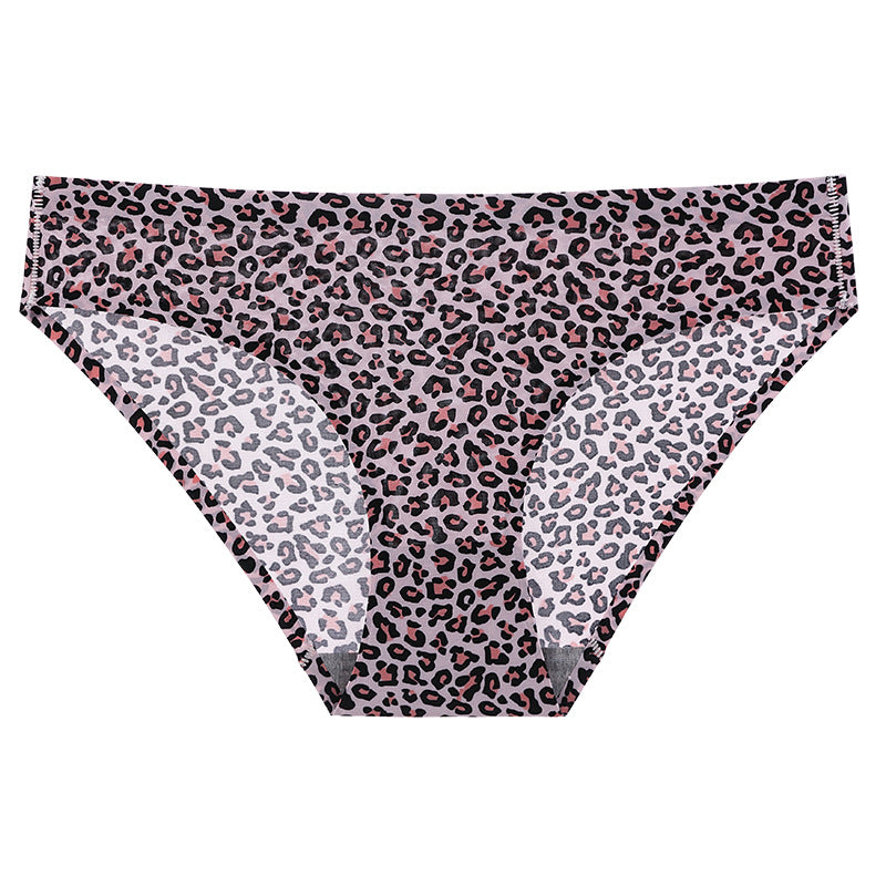 Underwear Women's 100.00kg Printed Seamless Underwear Women's Low Waist Briefs