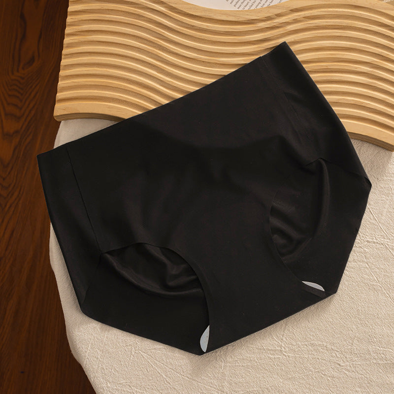 Girls Naked Sense Ice Silk Traceless Underwear 7A Bacteriostatic Long Crotch Cotton 2025 New Mask Pants Ladies Briefs