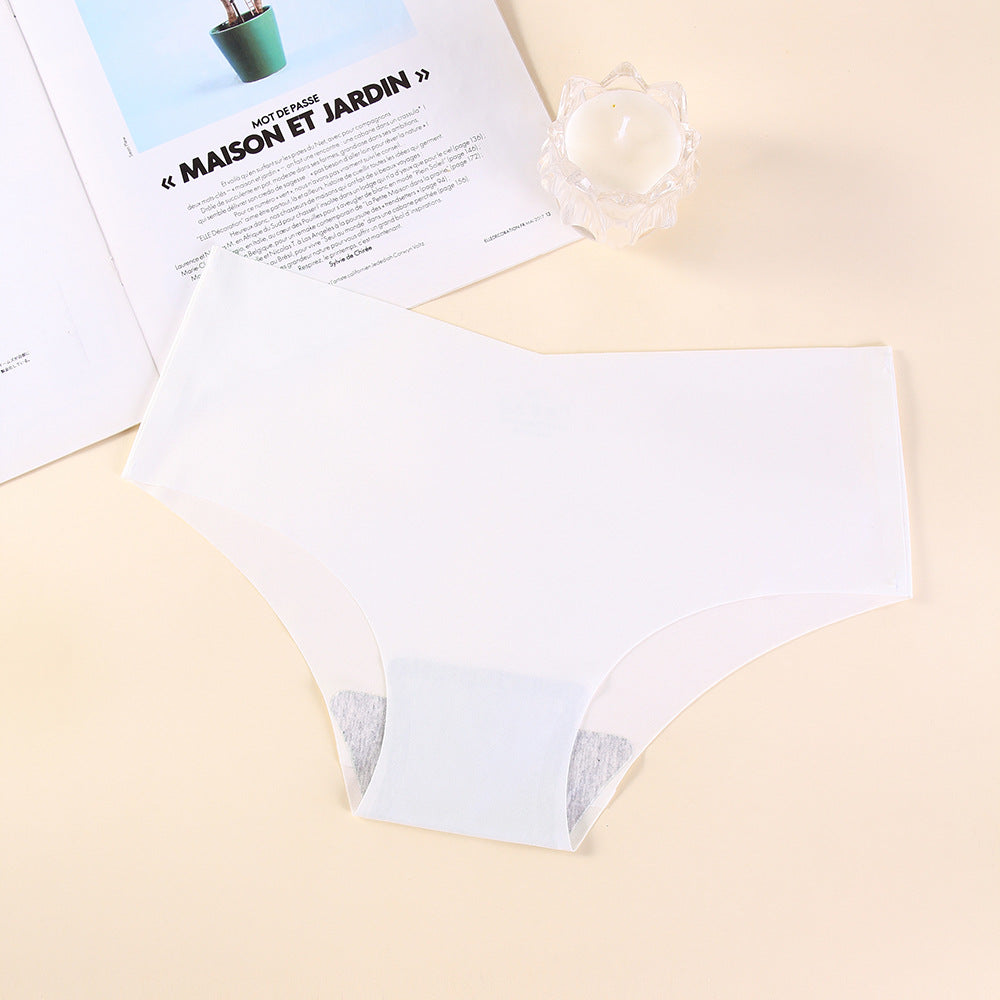 Women's Underwear Ice Silk New European And American Nylon Yoga Women's Briefs