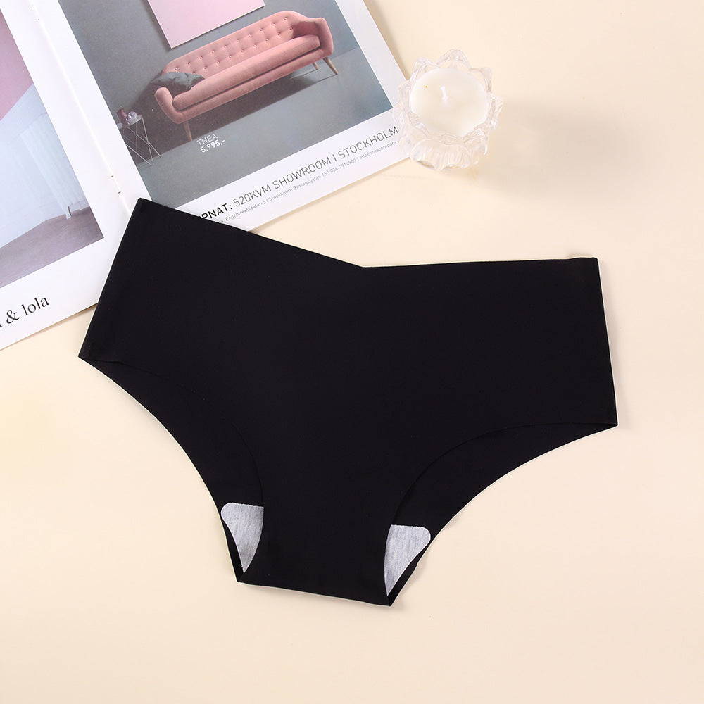 Women's Underwear Ice Silk New European And American Nylon Yoga Women's Briefs