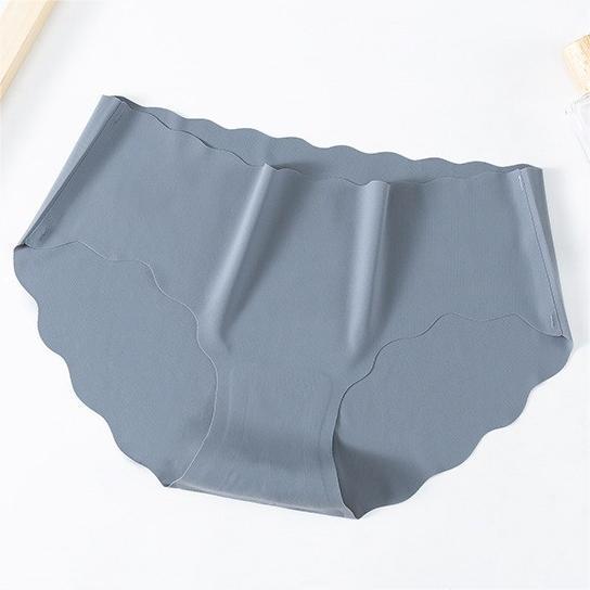 Ice Silk Traceless Underwear Women's Thin Breathable Cotton Large Size Women's Underwear