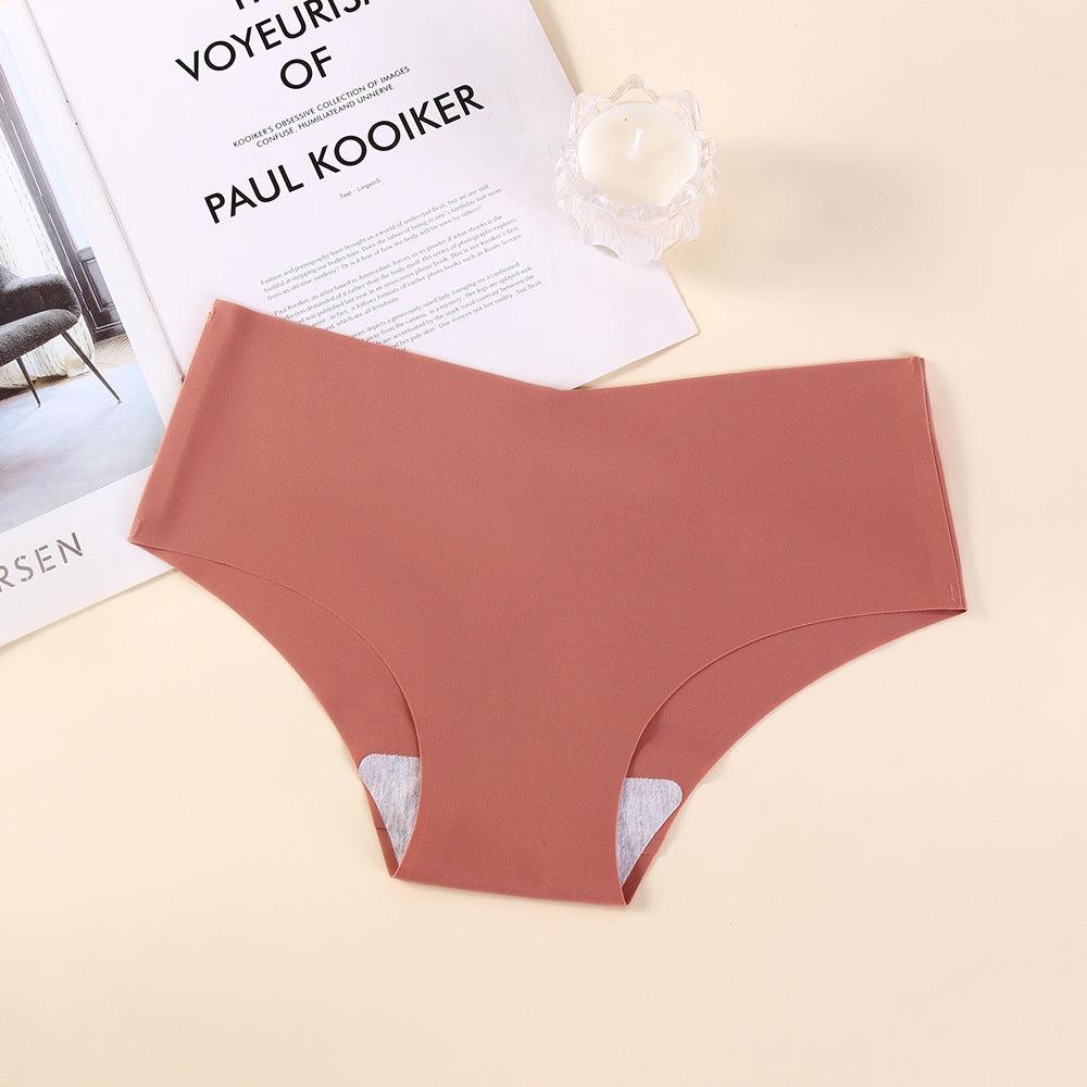 Women's Underwear Ice Silk New European And American Nylon Yoga Women's Briefs