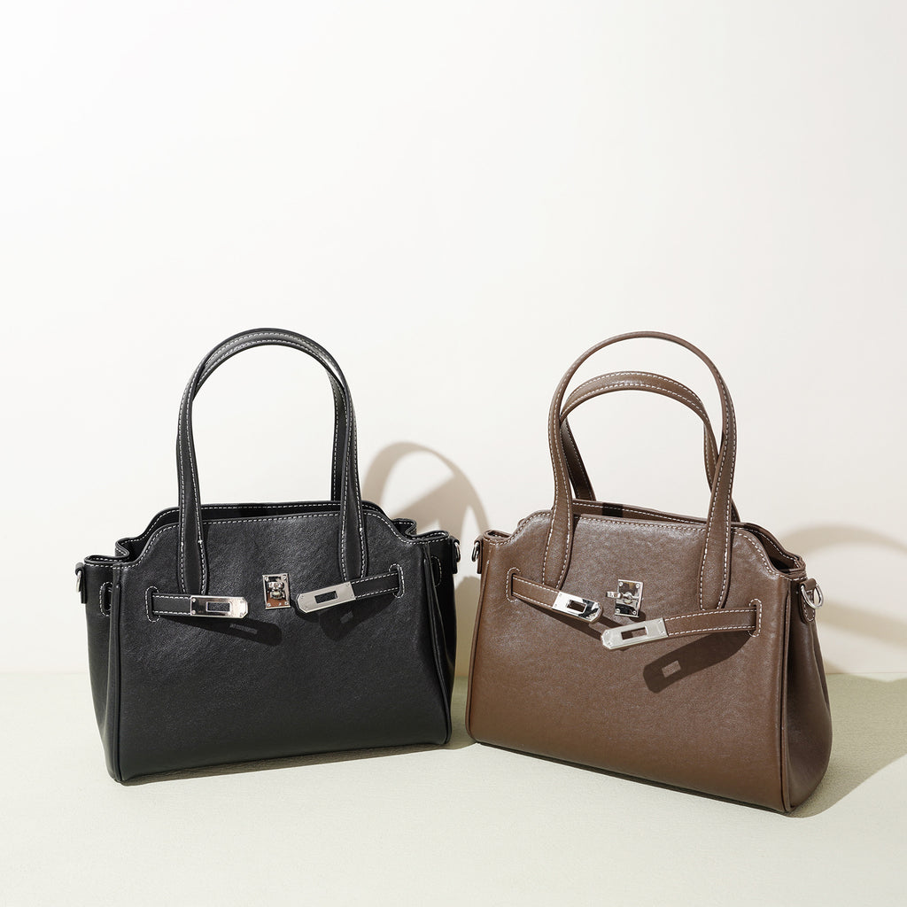High-end Fashion Handbag - Niche Retro Texture Shoulder Crossbody Autumn Winter 2025