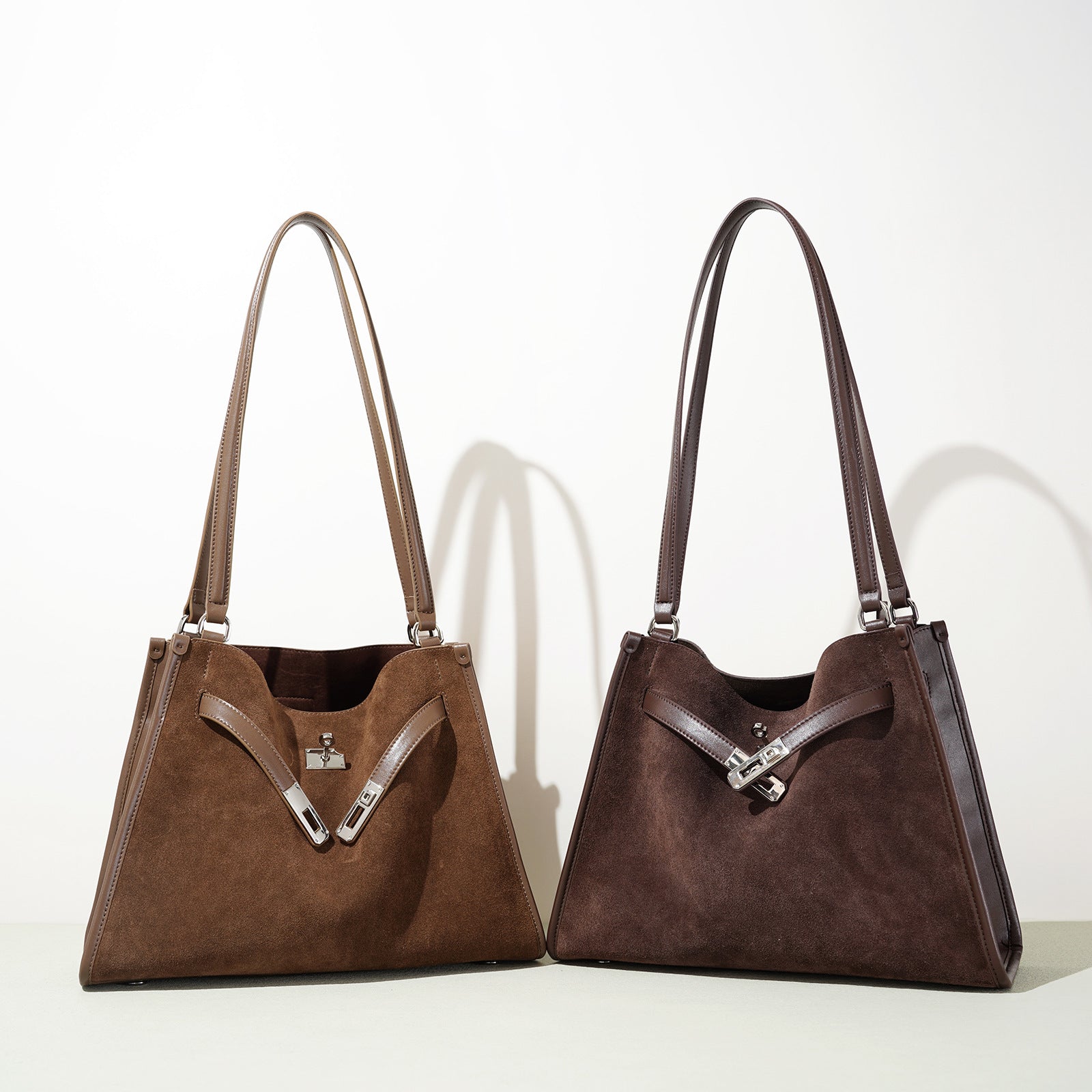 Frosted Kelly Bag - Large Capacity High-end All-match Commuter Retro Underarm Bag Autumn Winter 2025