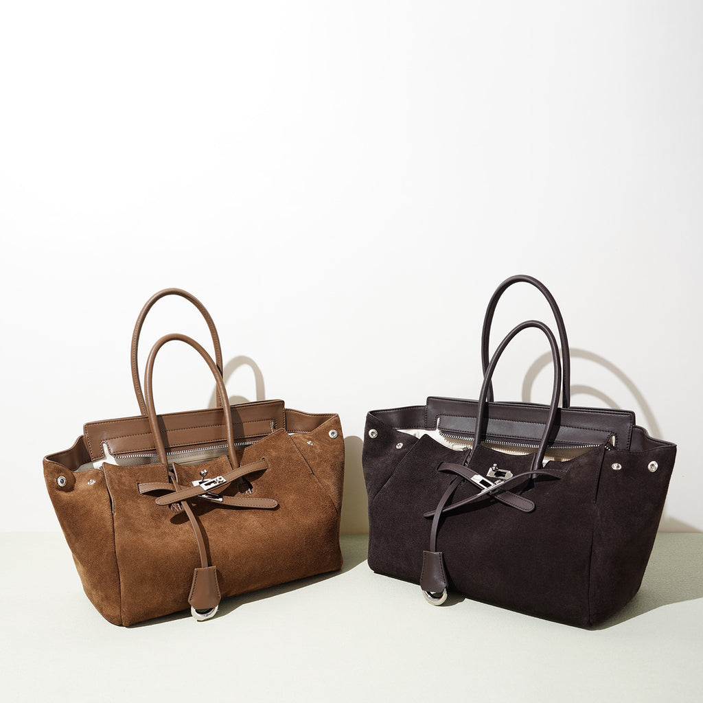 Niche Design Leather Handbag - Large Capacity Commuter All-match Crossbody 2025