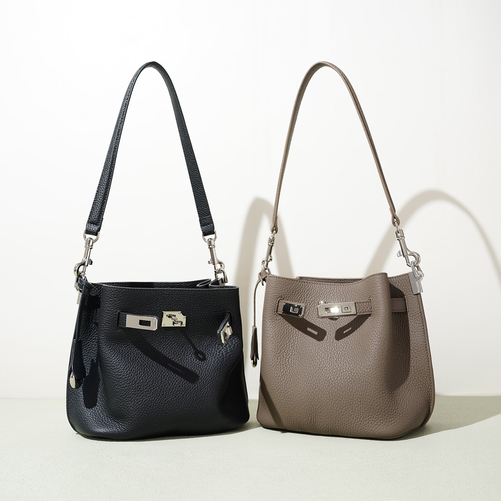 Textile Bucket Bag - All-Match Casual Ins Style Niche Commuting Crossbody