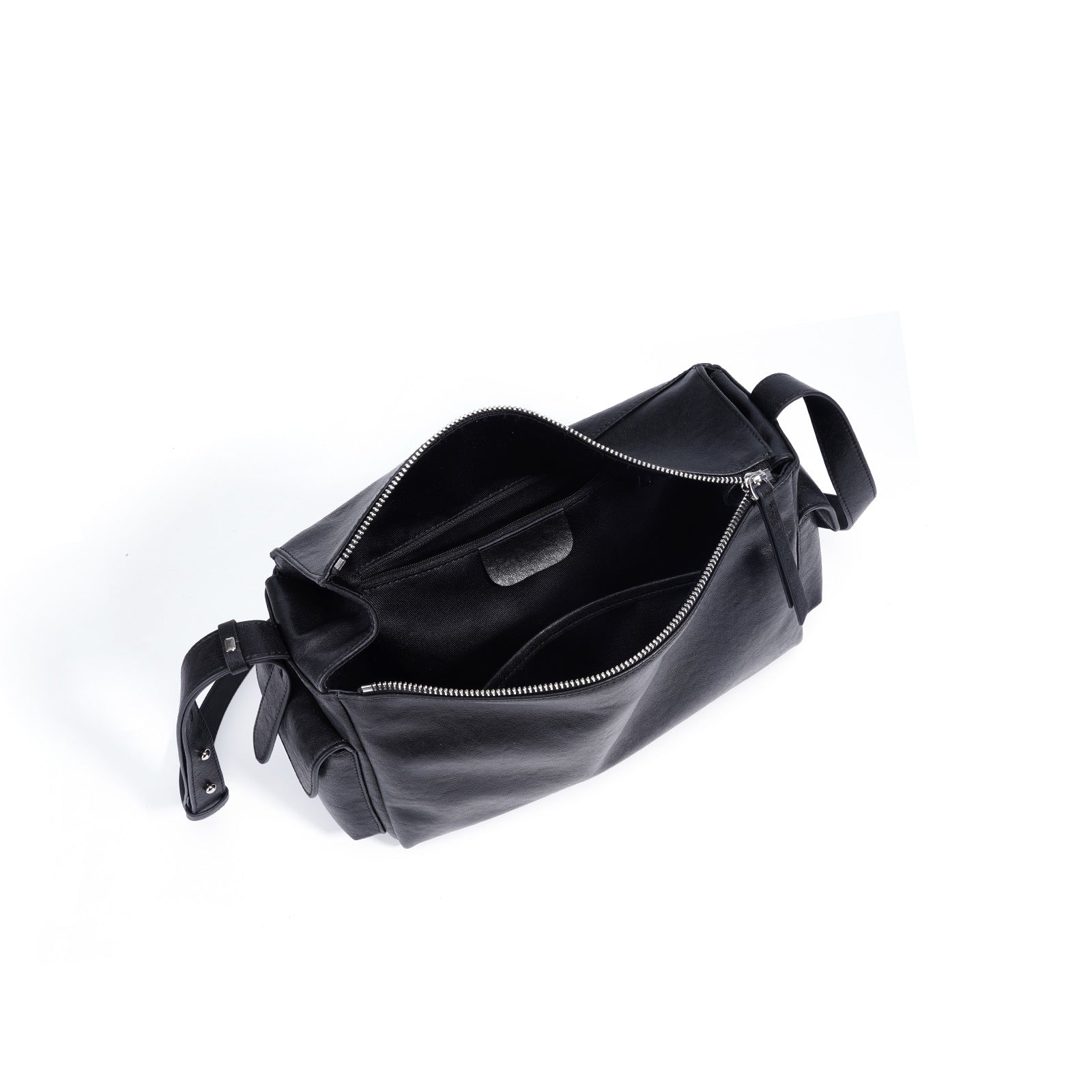 Retro Hobo Baguette Bag - Niche Cowhide Light Luxury High-end Crossbody Autumn 2025