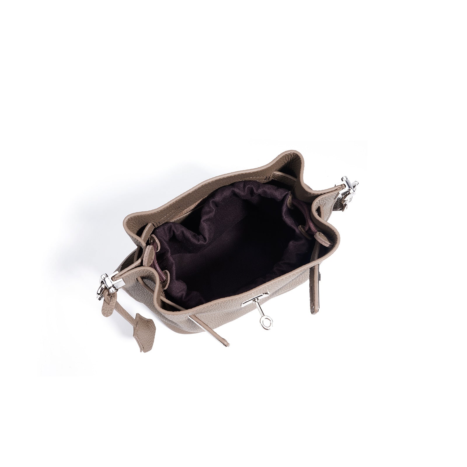 Textile Bucket Bag - All-Match Casual Ins Style Niche Commuting Crossbody
