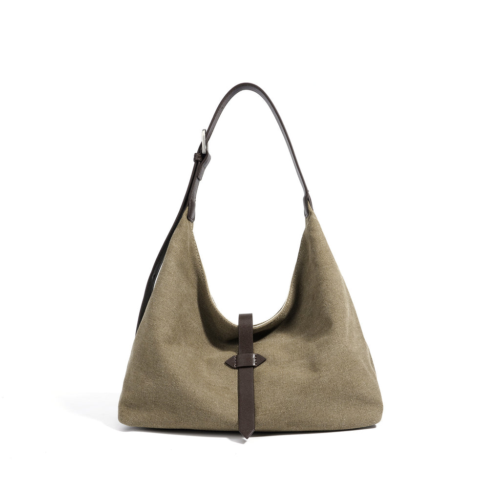 Early Ancient Shoulder Bag - Retro Large Capacity Classic Commuter Tote Autumn Winter 2025