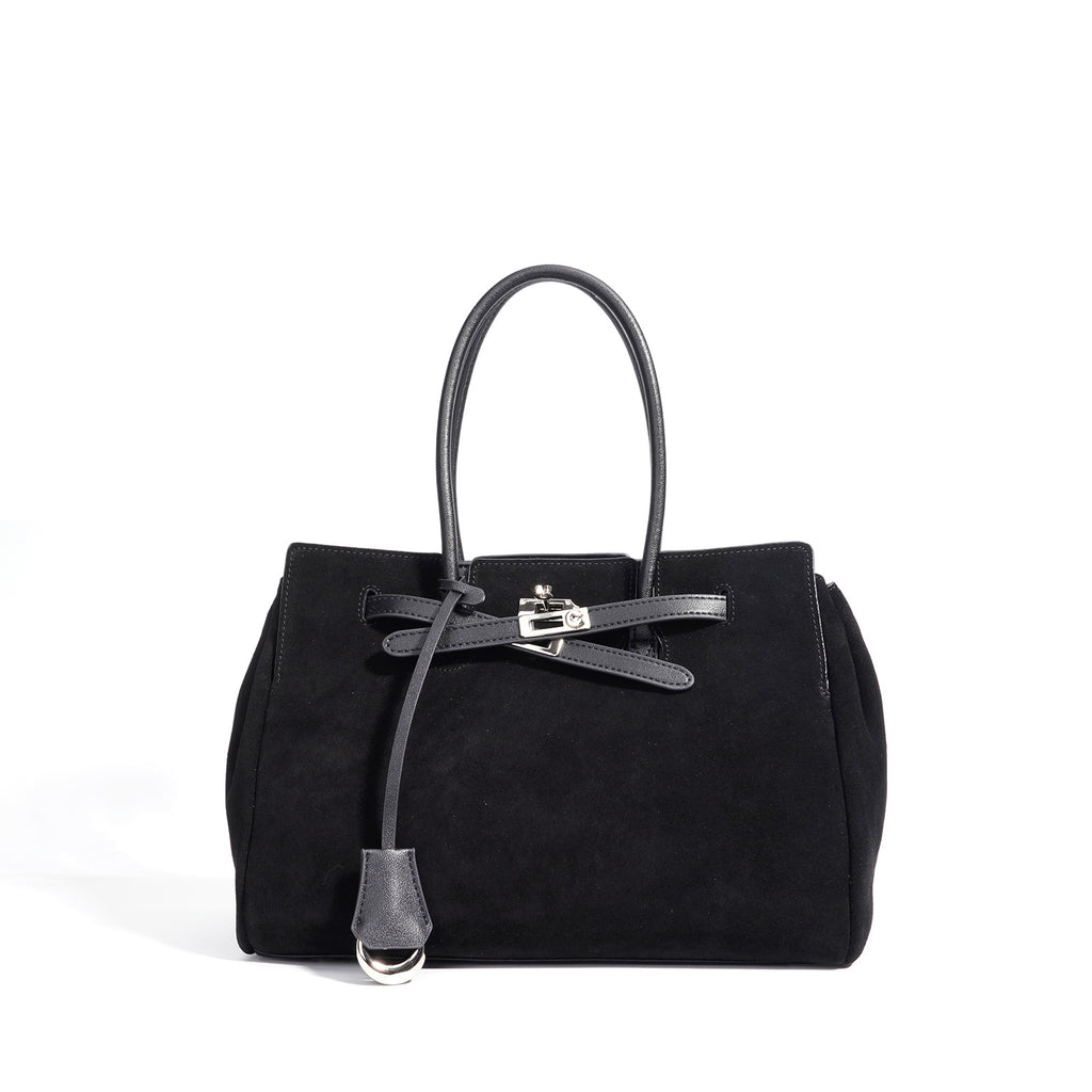 Niche Design Leather Handbag - Large Capacity Commuter All-match Crossbody 2025