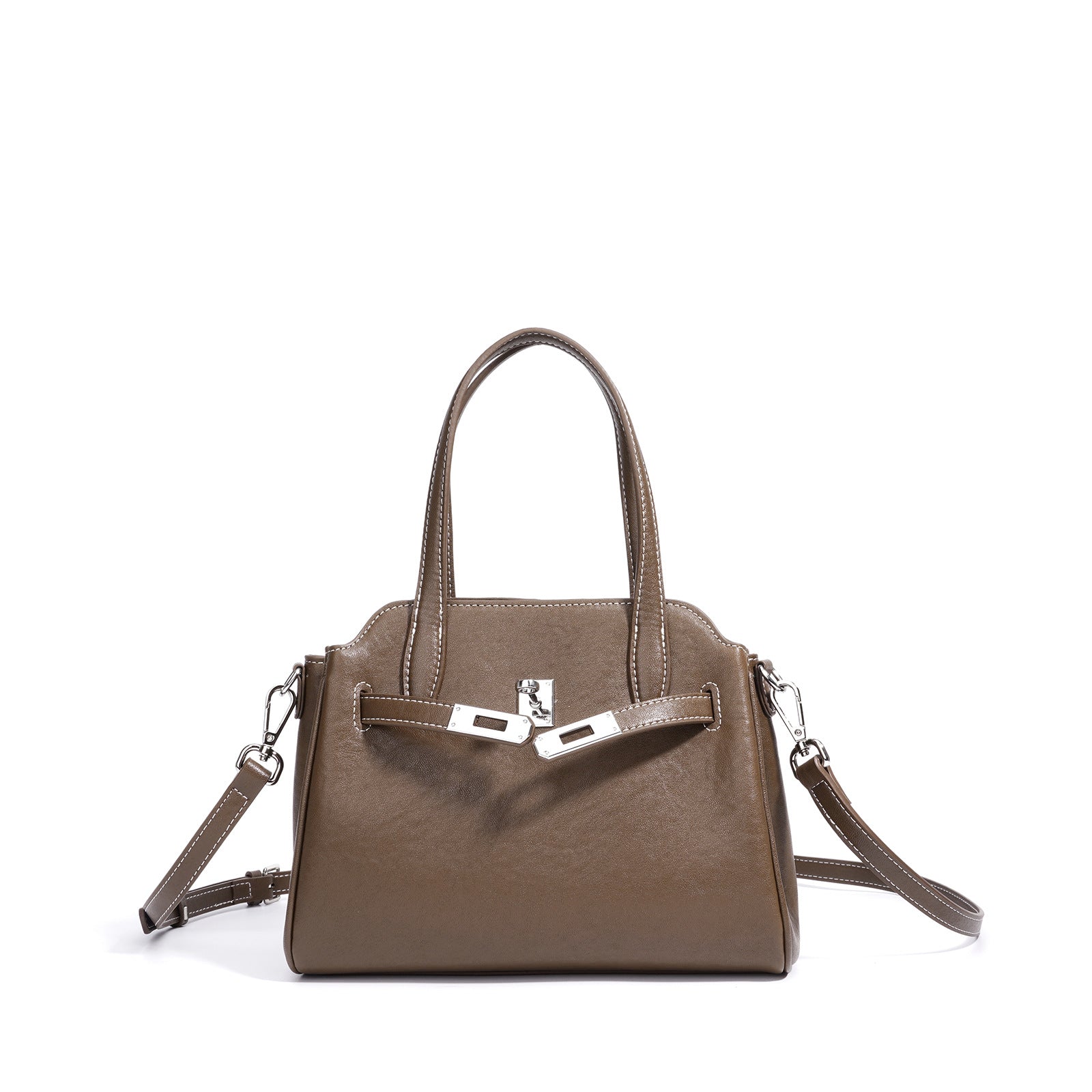 High-end Fashion Handbag - Niche Retro Texture Shoulder Crossbody Autumn Winter 2025