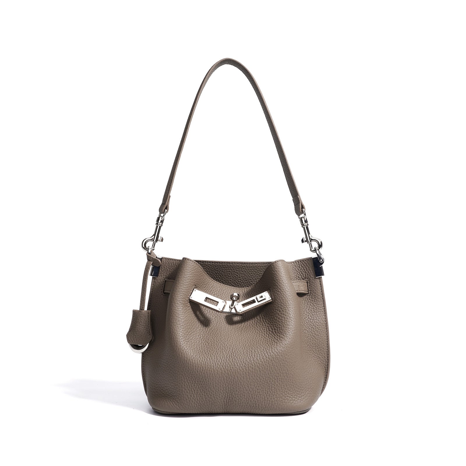 Textile Bucket Bag - All-Match Casual Ins Style Niche Commuting Crossbody