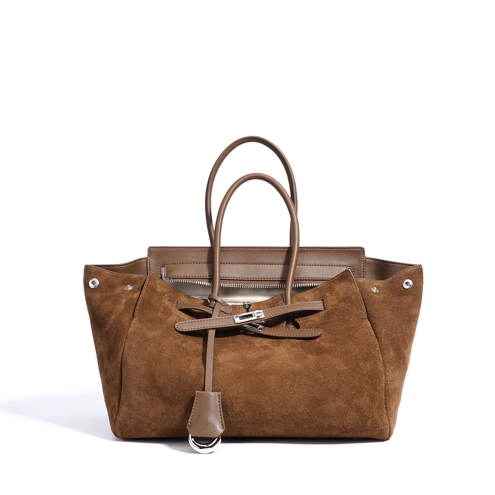 Niche Design Leather Handbag - Large Capacity Commuter All-match Crossbody 2025