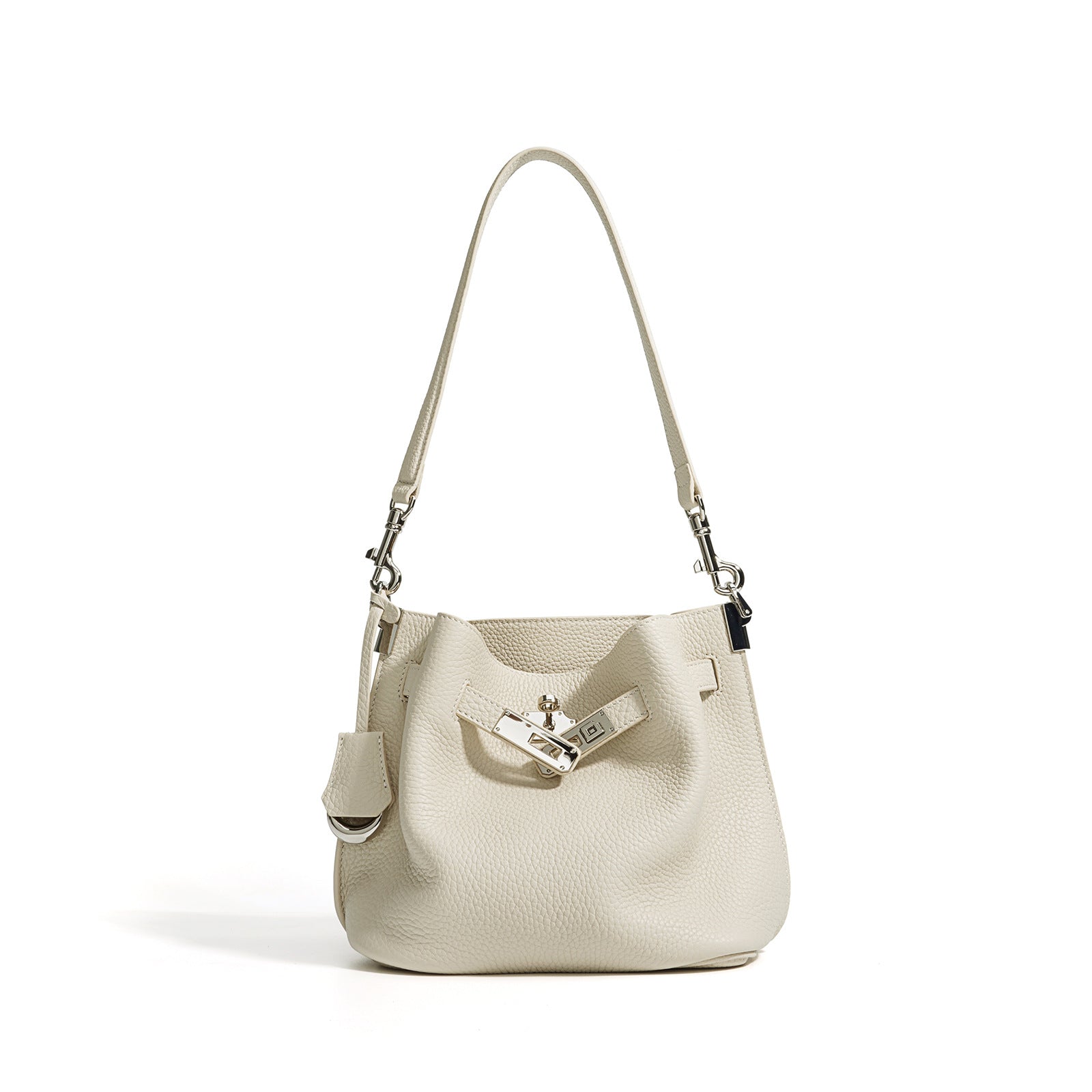 Textile Bucket Bag - All-Match Casual Ins Style Niche Commuting Crossbody