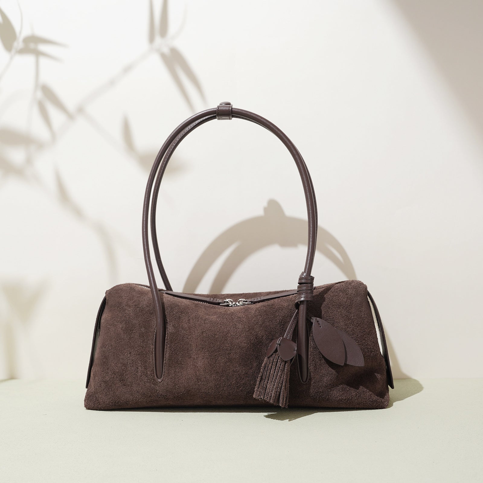 Frosted Leather Bag - Niche Texture Simple Shoulder Underarm Tote Autumn Winter 2025
