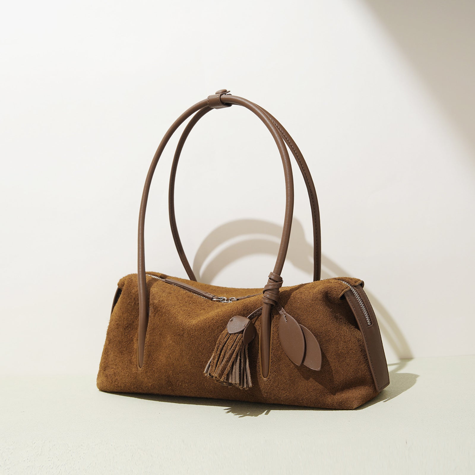 Frosted Leather Bag - Niche Texture Simple Shoulder Underarm Tote Autumn Winter 2025