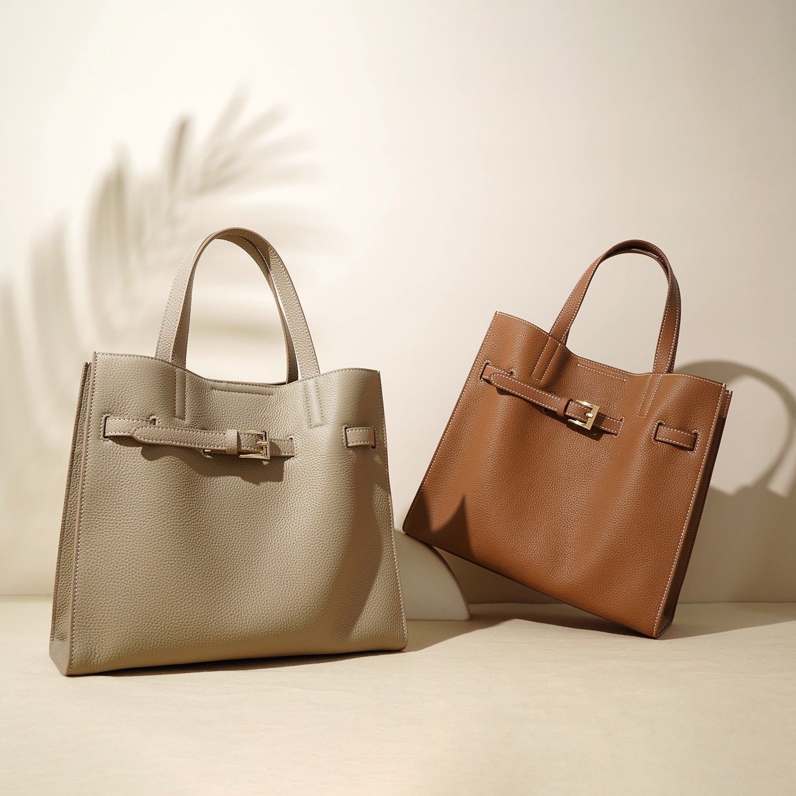 Top Layer Cowhide Tote Bag - High-end Portable Large Capacity Crossbody 2025