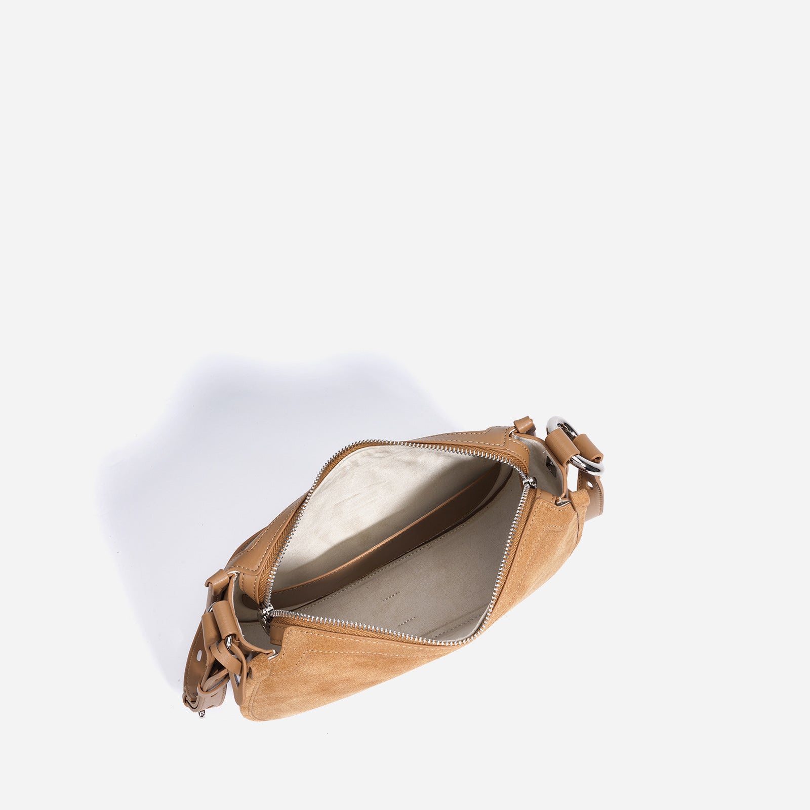 Frosted Leather Crescent Bag - High-end Classic Fashion Retro Crossbody 2025