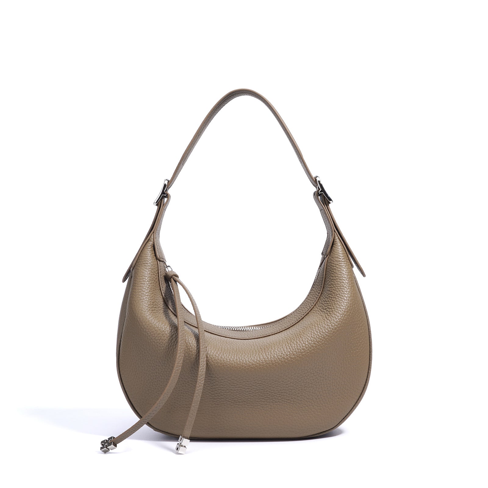 Half Moon Bag - Fashion Simple Niche Design Leather Crossbody Shoulder 2025