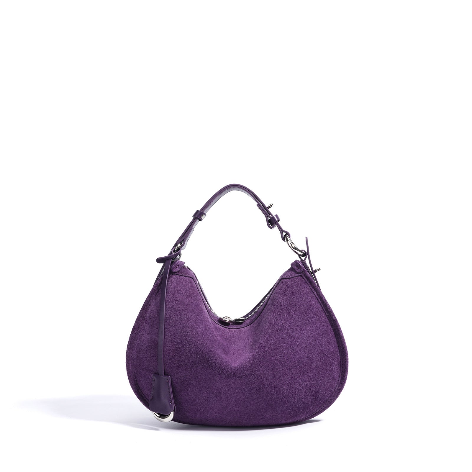 Frosted Leather Crescent Bag - High-end Classic Fashion Retro Crossbody 2025
