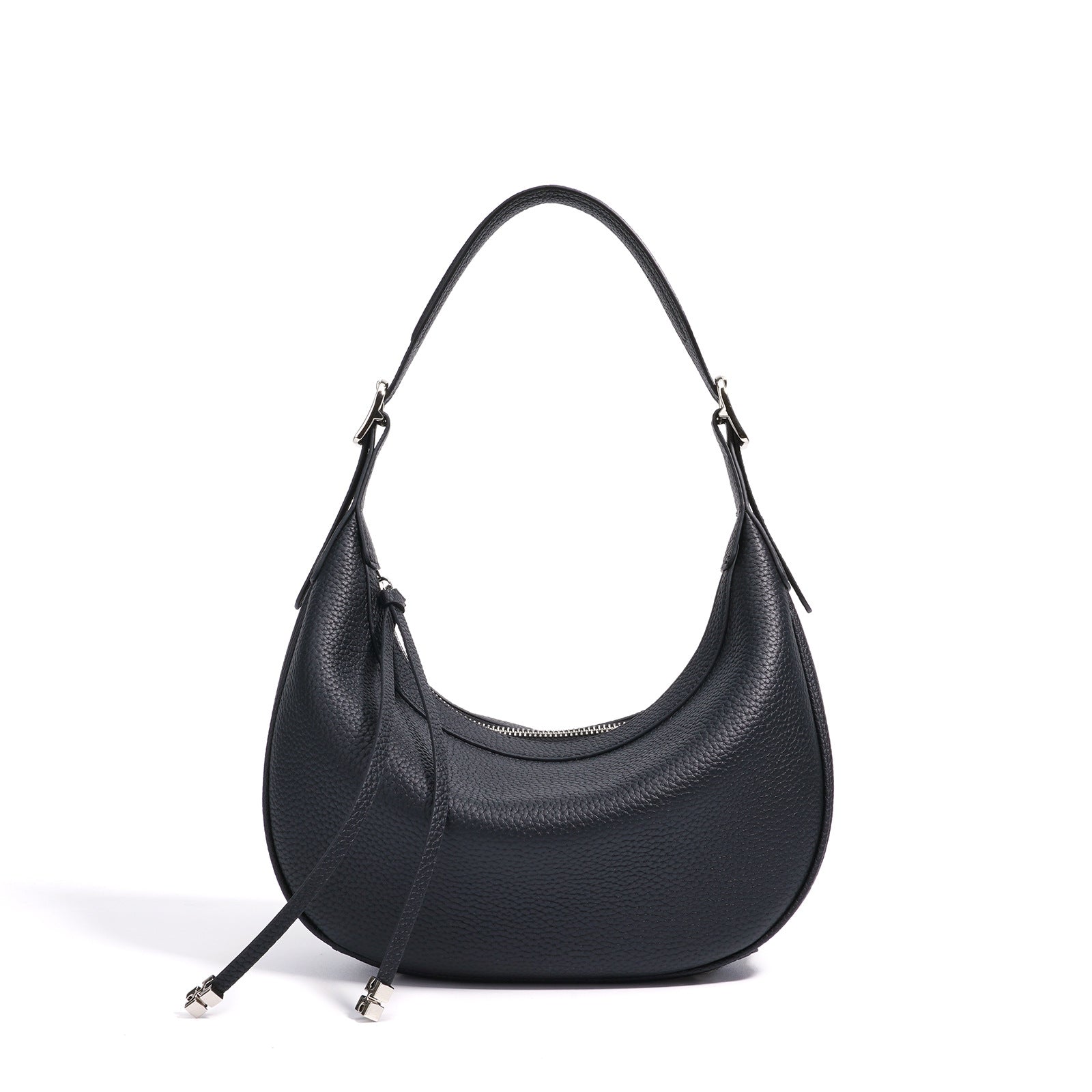 Half Moon Bag - Fashion Simple Niche Design Leather Crossbody Shoulder 2025