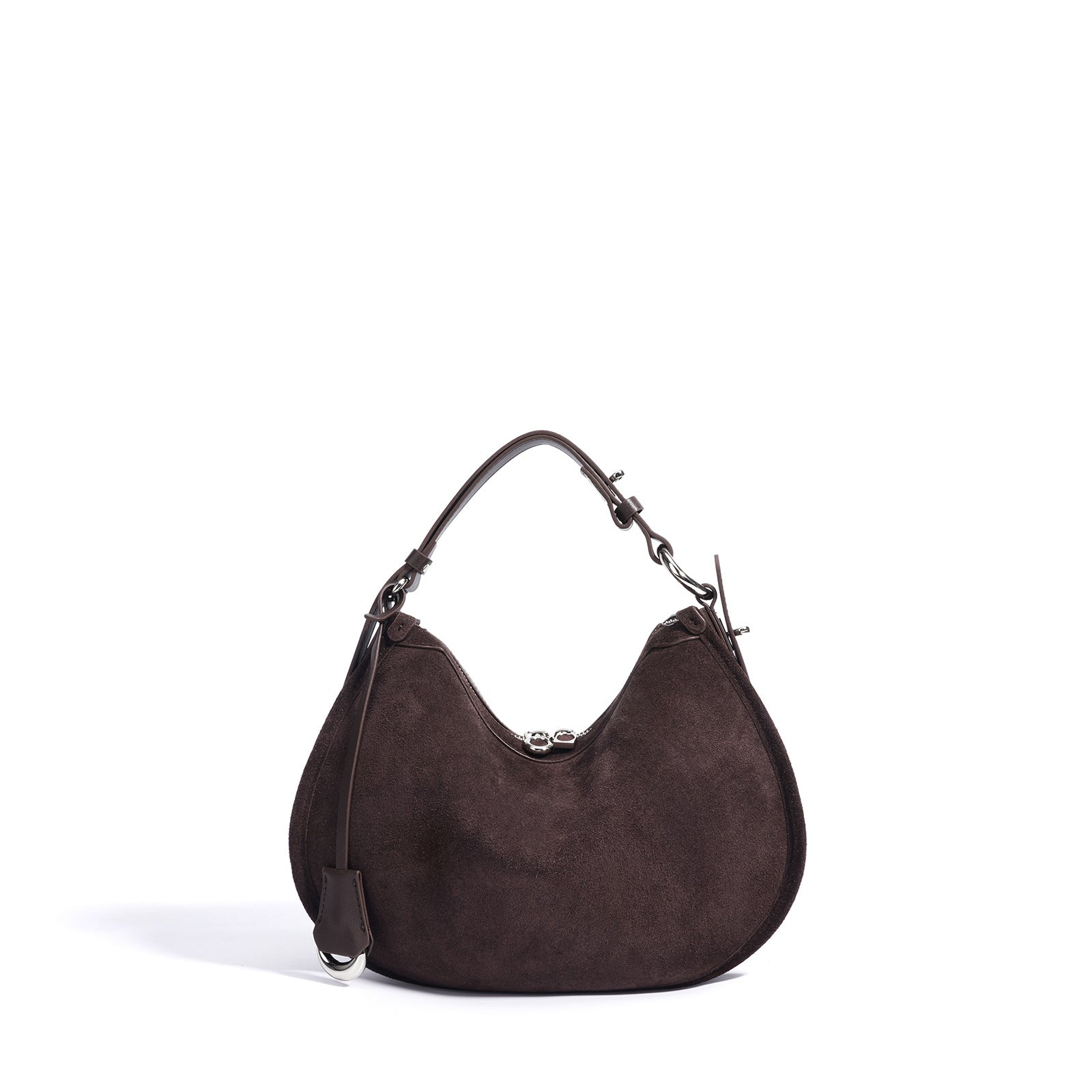 Frosted Leather Crescent Bag - High-end Classic Fashion Retro Crossbody 2025
