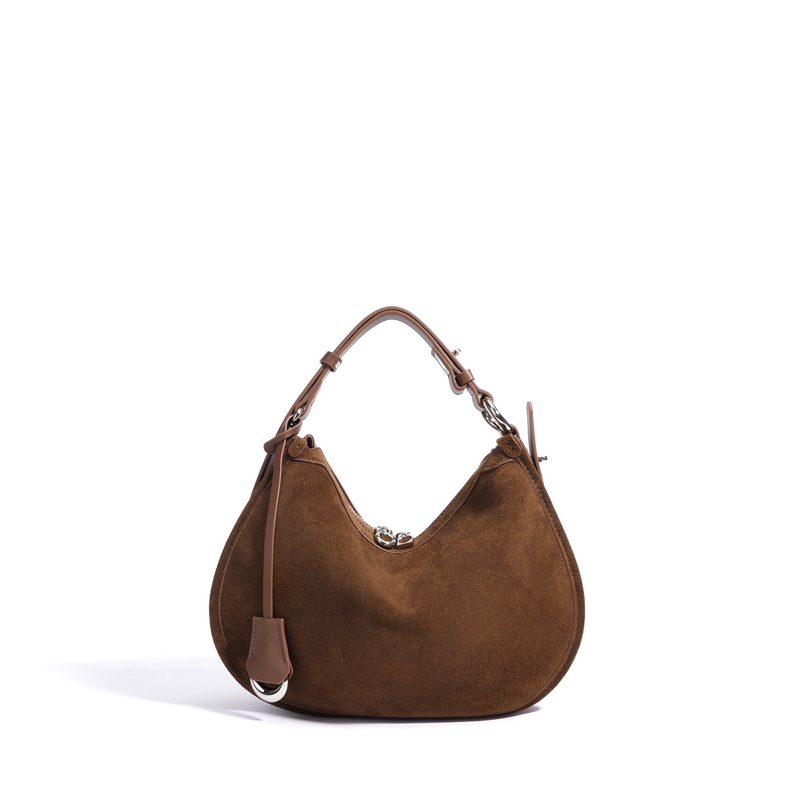 Frosted Leather Crescent Bag - High-end Classic Fashion Retro Crossbody 2025