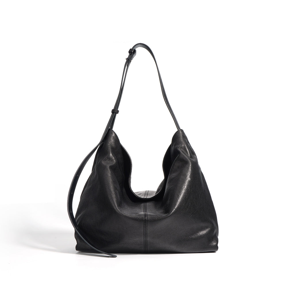Sheepskin Tote Bag - Niche Casual High Texture Crossbody Shoulder Bag 2025