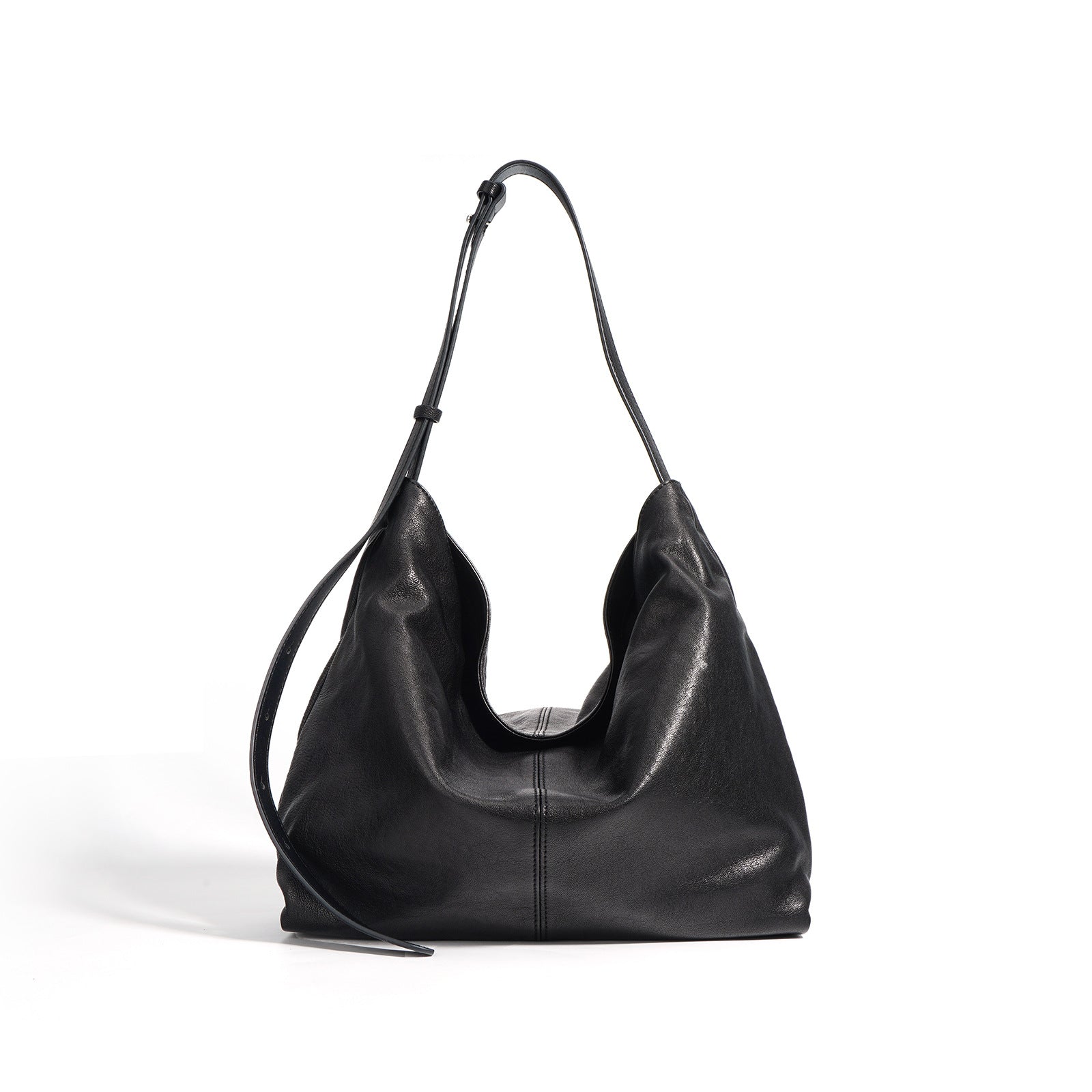 Sheepskin Tote Bag - Niche Casual High Texture Crossbody Shoulder Bag 2025