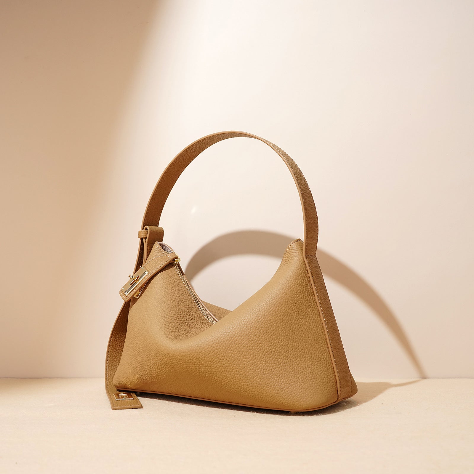 Togo Cowhide Pillow Bag - High-end Niche Design Shoulder Handbag Spring 2025