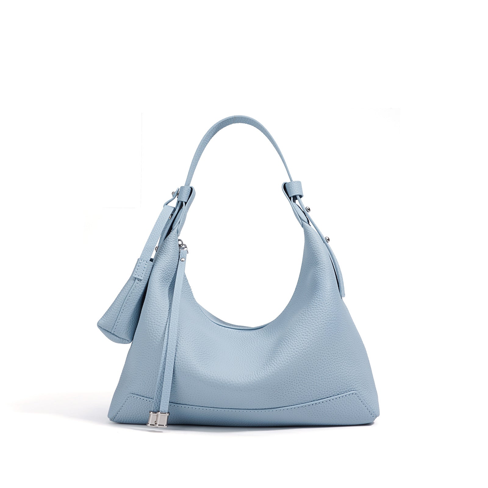 Lunch Box Bag - Niche Baguette Genuine Leather Shoulder Crossbody 2025